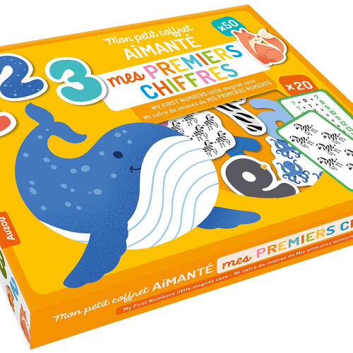 Les Petits Marmots | Mon petit coffret aimanté - Mes premiers chiffres