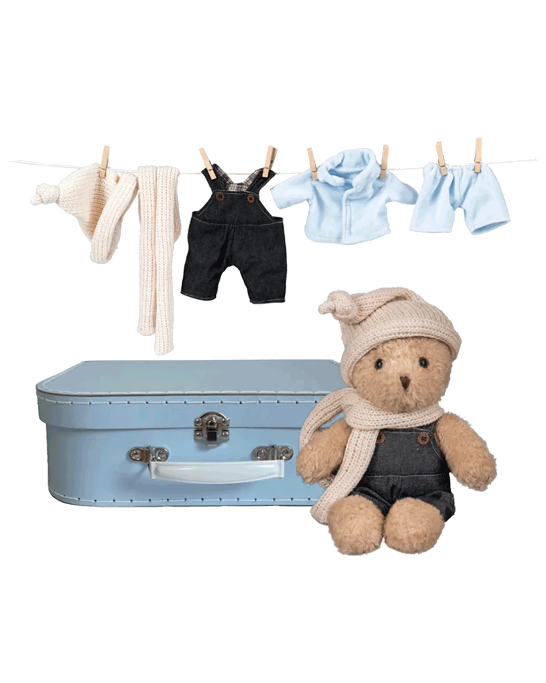 Les Petits Marmots | Morris, ses habits et sa valise 