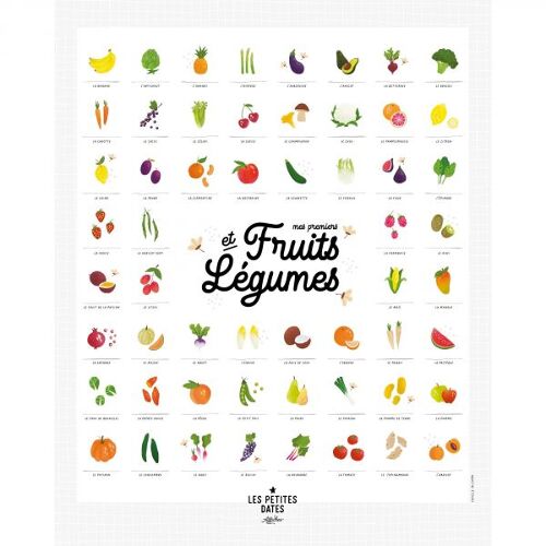 Les Petits Marmots | Mes premiers fruits et légumes