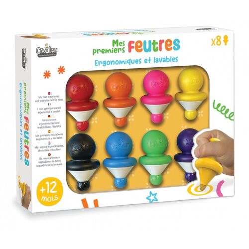 Les Petits Marmots | Mes premiers feutres x8
