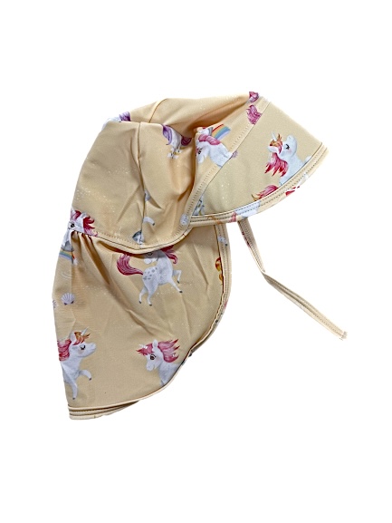 Les Petits Marmots | Casquette anti-UV 1-3 ans - La plage des Licornes