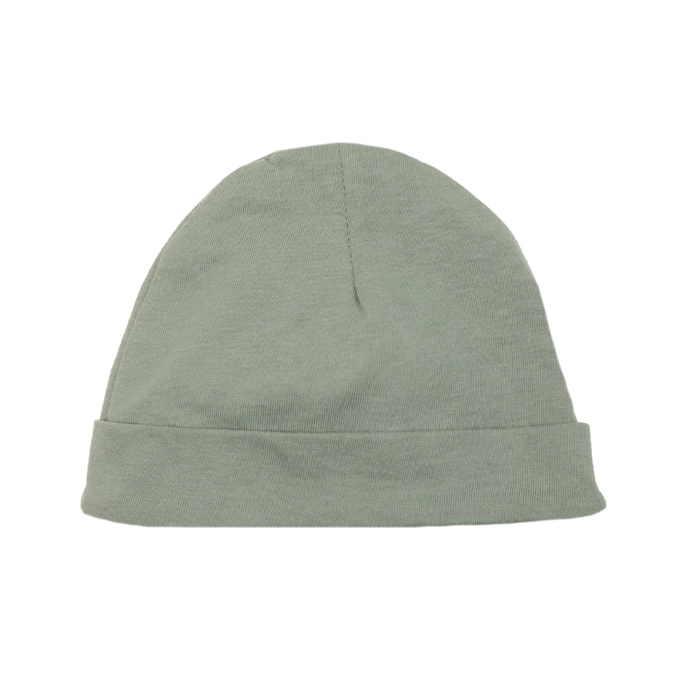 Les Petits Marmots | Bonnet de naissance 3kg7 - Vert