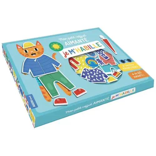 Les Petits Marmots | Mon petit coffret aimanté - Je m'habille