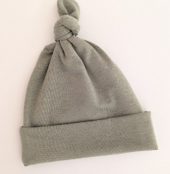 Les Petits Marmots | Bonnet jersey - Sauge