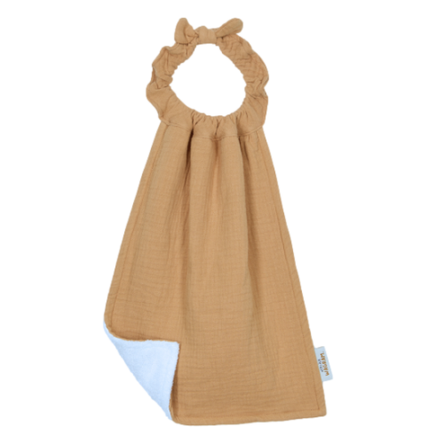 Les Petits Marmots | Serviette de cantine éponge - Camel