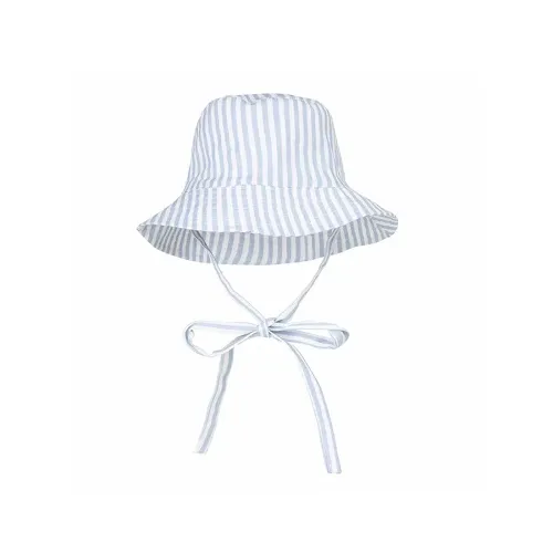 Les Petits Marmots | Bob UV - Rayures blanches et bleues