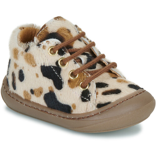 Les Petits Marmots | Baskets GBB reine - Beige poney