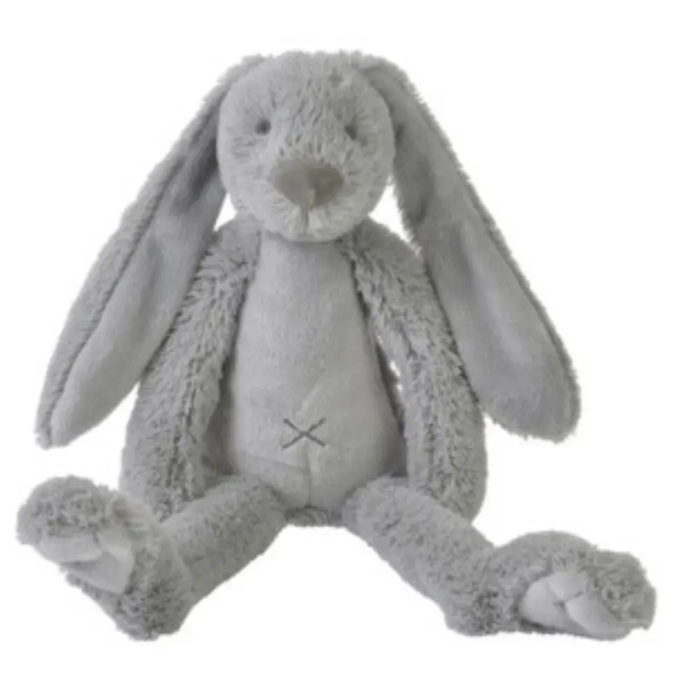 Les Petits Marmots | Lapin Richie 28cm - Gris clair