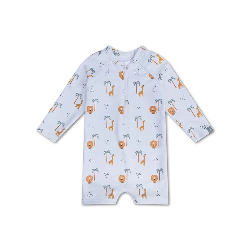 Les Petits Marmots | Maillot de bain manches longues anti-UV - Jungle