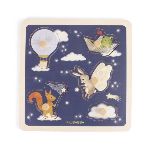 Les Petits Marmots | Puzzle en bois - Petits aventuriers
