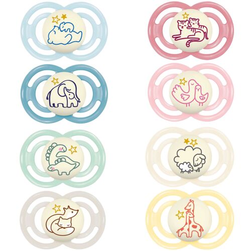 Les Petits Marmots | Lot de 2 sucettes nuit +18mois perfect 