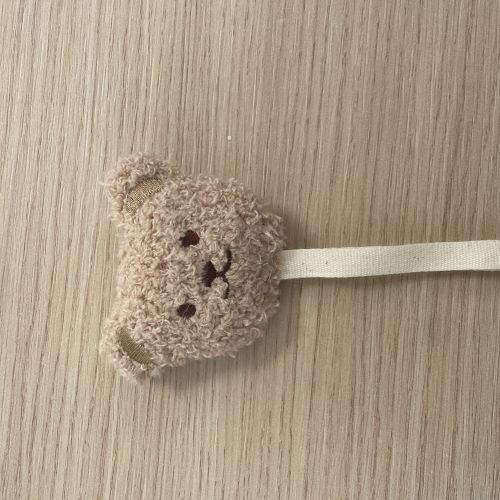 Les Petits Marmots | Attache-tétine - Ours beige