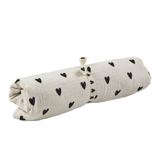 Les Petits Marmots | Langes à cœurs Maxi - Ecru  Atelier Wagram 