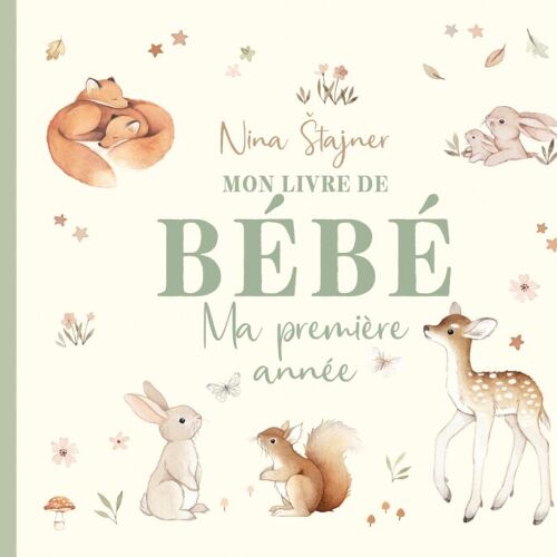 Les Petits Marmots | Mon livre de bébé - Ma première année
