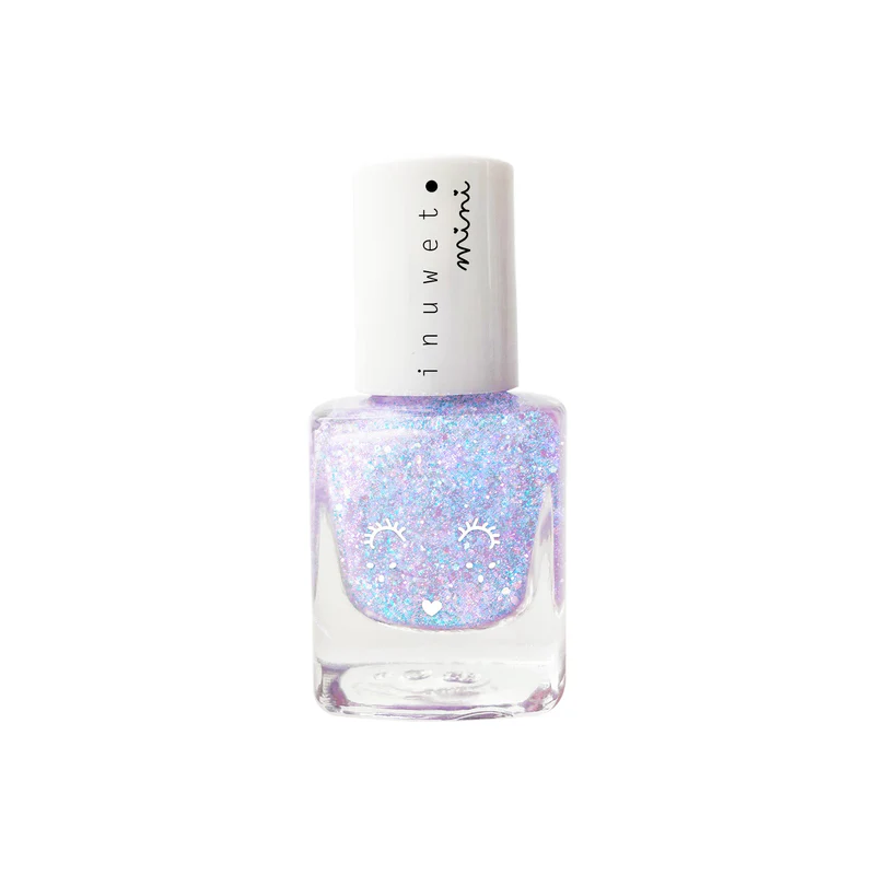 Les Petits Marmots | Vernis à l'eau bleu princesse - Parfum vanille
