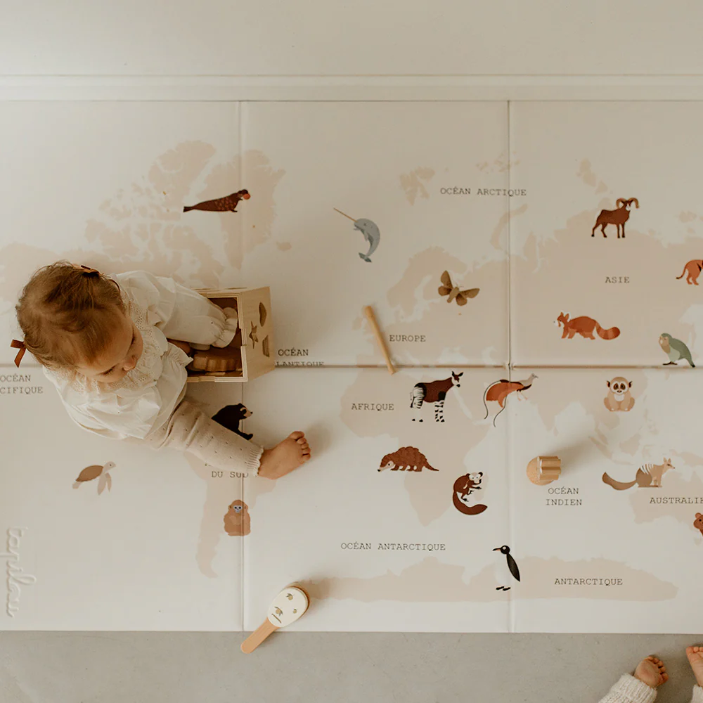 Les Petits Marmots | Tapis de jeu - Dinosaures La collab Babyatoutprix