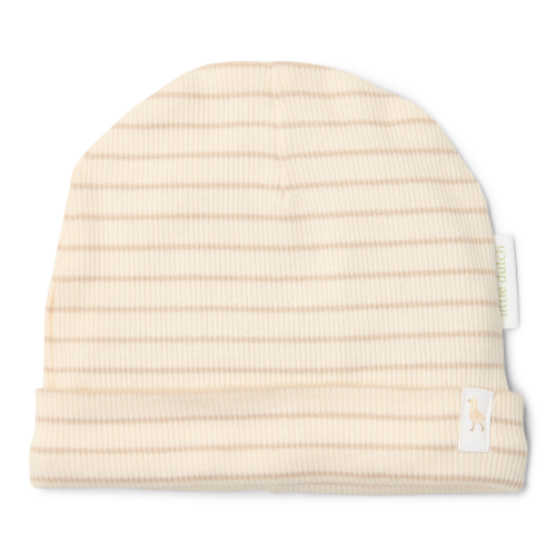 Les Petits Marmots | Bonnet bébé - Stripe beige