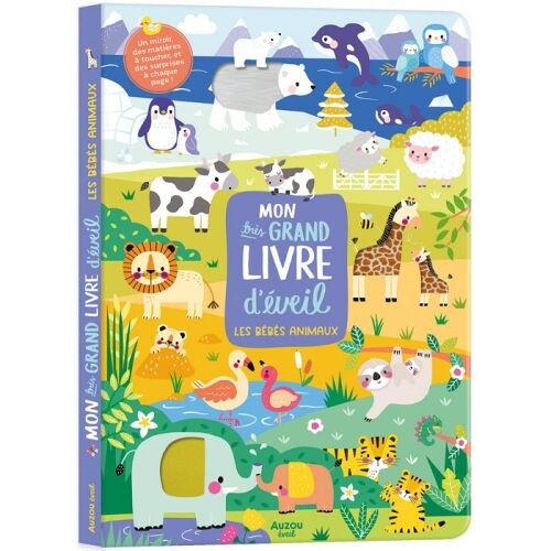 Les Petits Marmots | Mon très grand livre d'éveil - Les bébés animaux