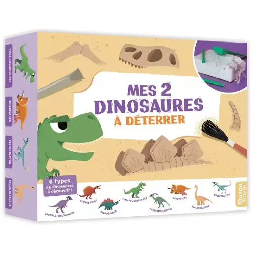 Les Petits Marmots | Mes 2 dinosaures à déterrer 