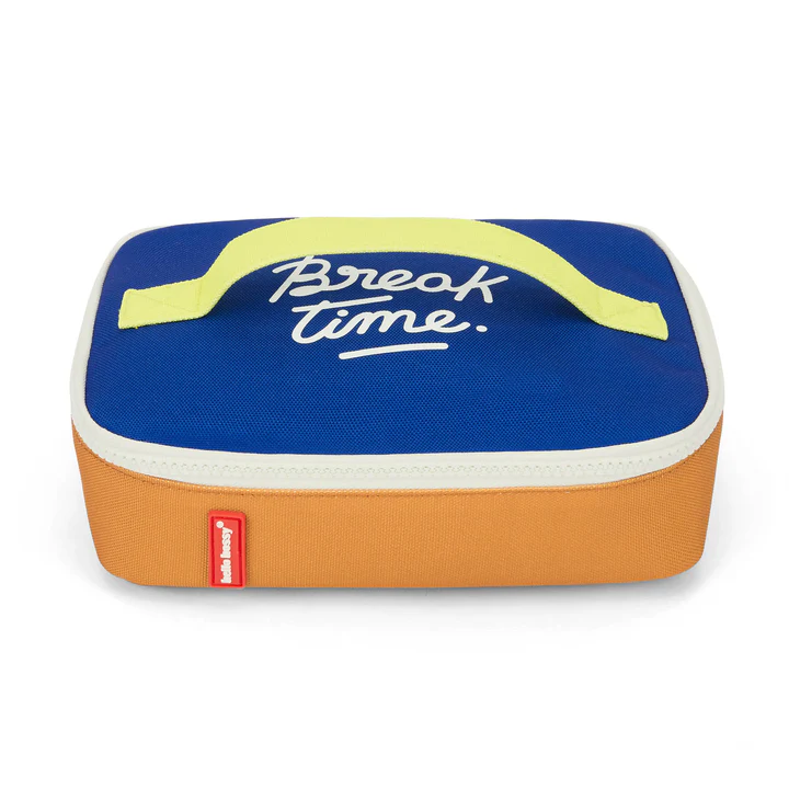 Les Petits Marmots | Sac à goûter isotherme - Mini blue canyon