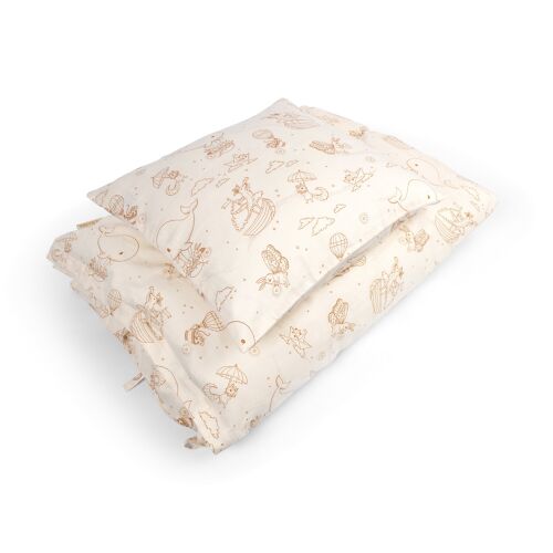 Les Petits Marmots | Parure de drap 100x140 - Dreamy adventurers