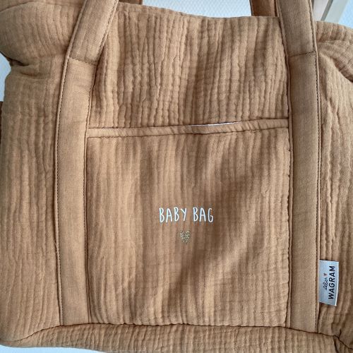 Les Petits Marmots | Sac à langer camel - Atelier Wagram
