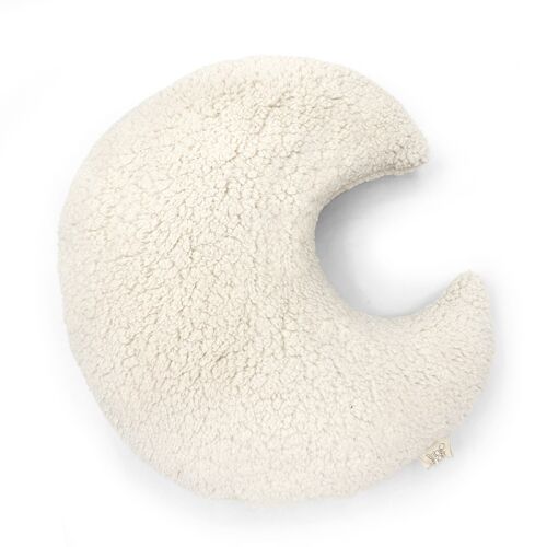 Les Petits Marmots | Coussin lune 30x30 - Mouton