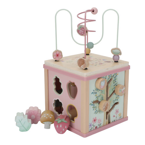 Les Petits Marmots | Cube en bois d'activités - Fairy Garden