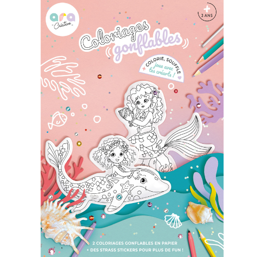 Les Petits Marmots | Coloriages gonflables - Sirène