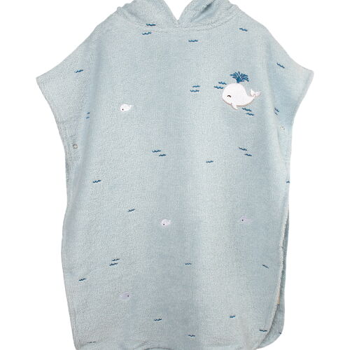 Les Petits Marmots | Poncho brodés - Les contes de Christian La Baleine