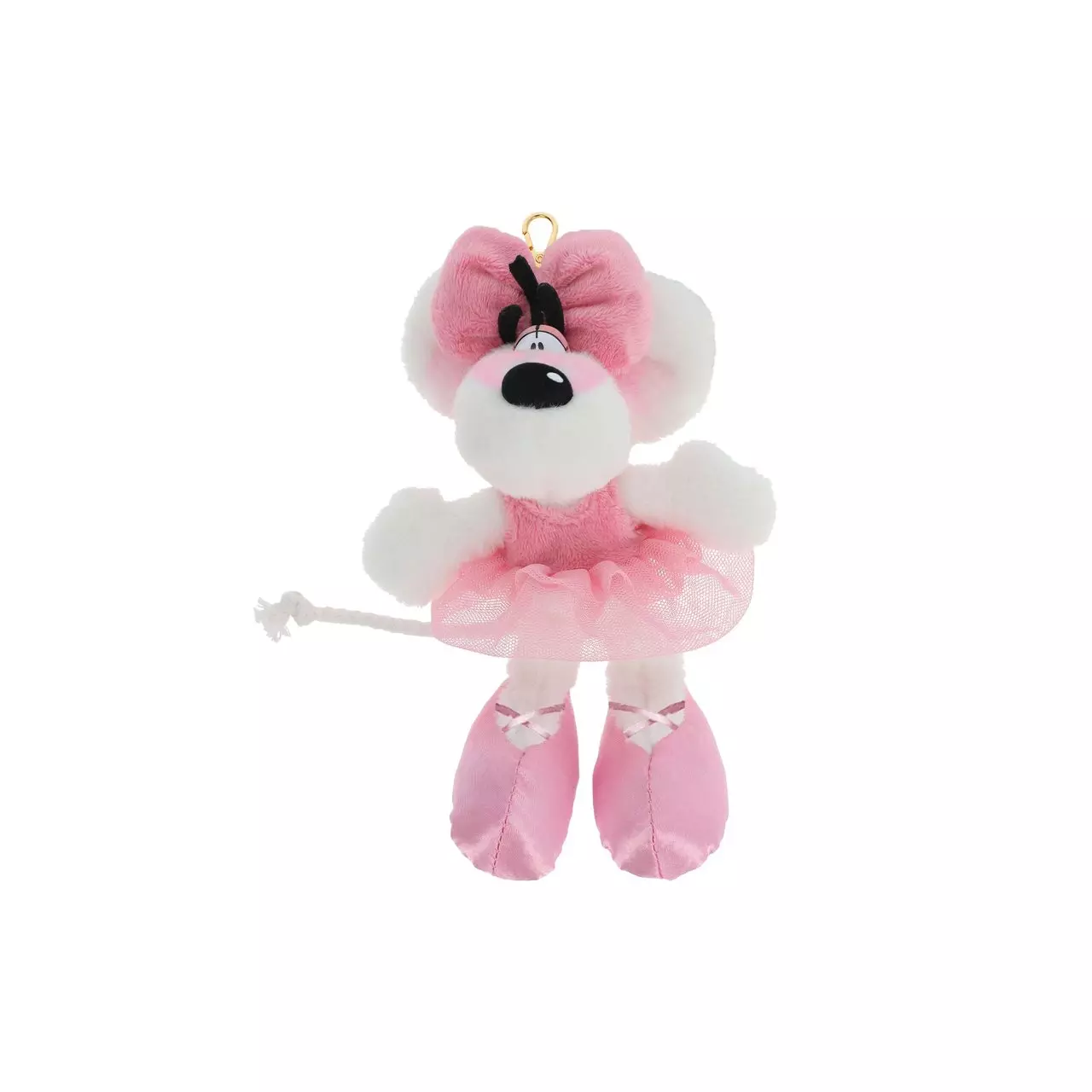 Les Petits Marmots | Porte-clés peluche Diddlina en robe ballerina 15cm - Diddl
