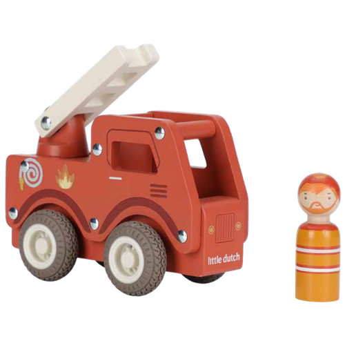 Les Petits Marmots | Camion de pompiers 1er âge en bois FSC