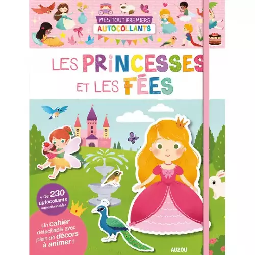 Les Petits Marmots | Mes tout premiers autocollants - Les princesses et les fées