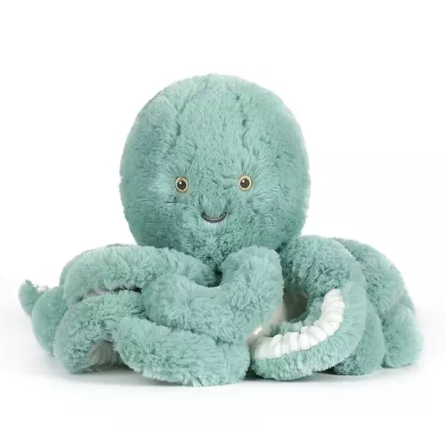 Les Petits Marmots | Peluche ultra douce Poulpe 25cm - Bleu