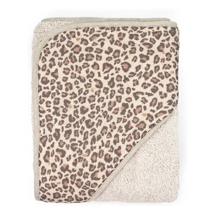 Les Petits Marmots | Cape de bain - Wild print