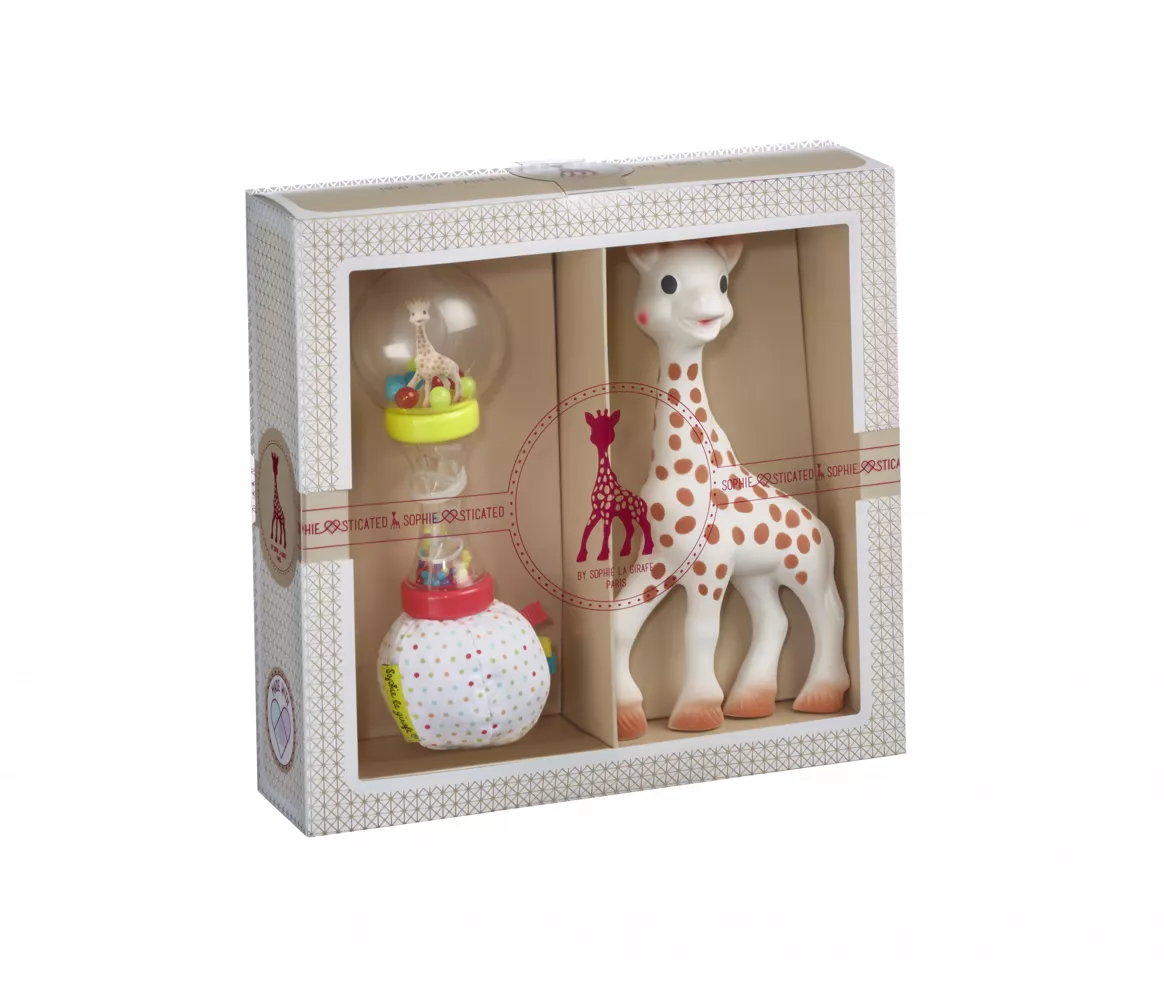 Les Petits Marmots | Coffret Sophie La Girafe - Sophie et maracas