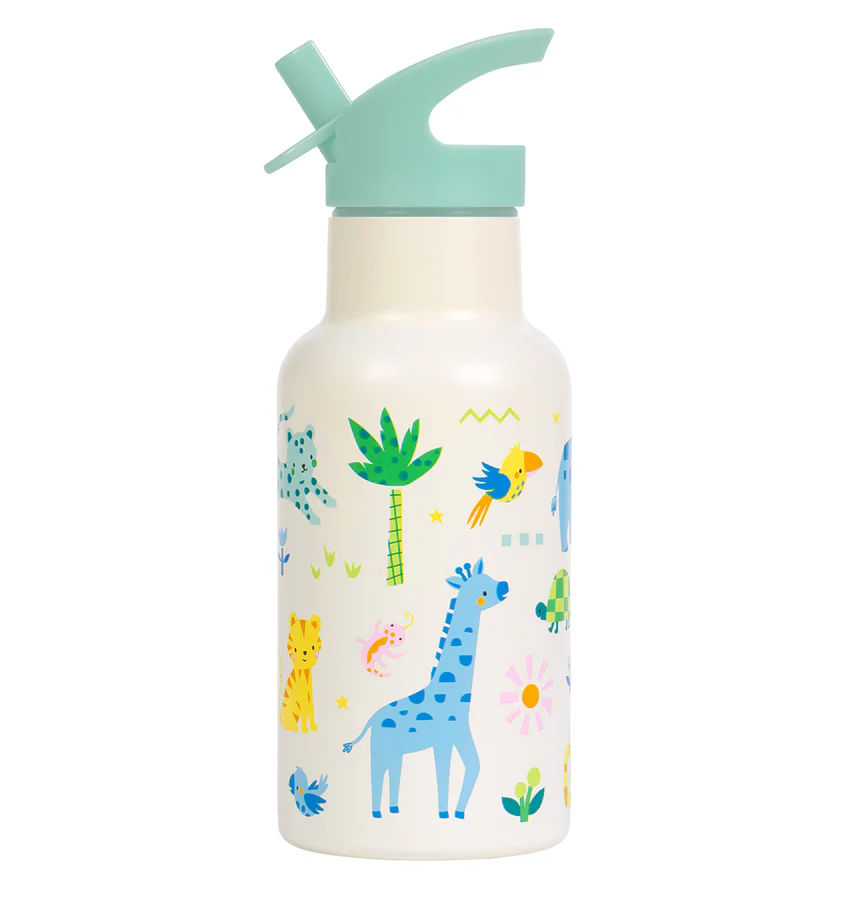 Les Petits Marmots | Gourde isotherme 350ml - Jungle