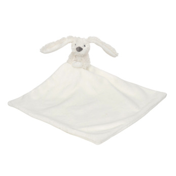 Les Petits Marmots | Doudou plat lapin Richie - Blanc