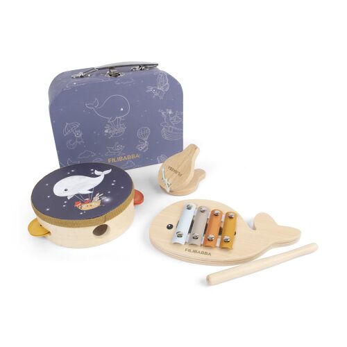 Les Petits Marmots | Valisette de jeu - Mes instruments de musique 
