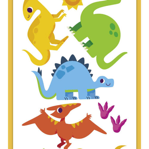 Les Petits Marmots | P'tits tattoos - Dinosaures