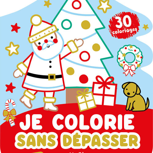 Les Petits Marmots | Je colorie sans dépasser - Noël