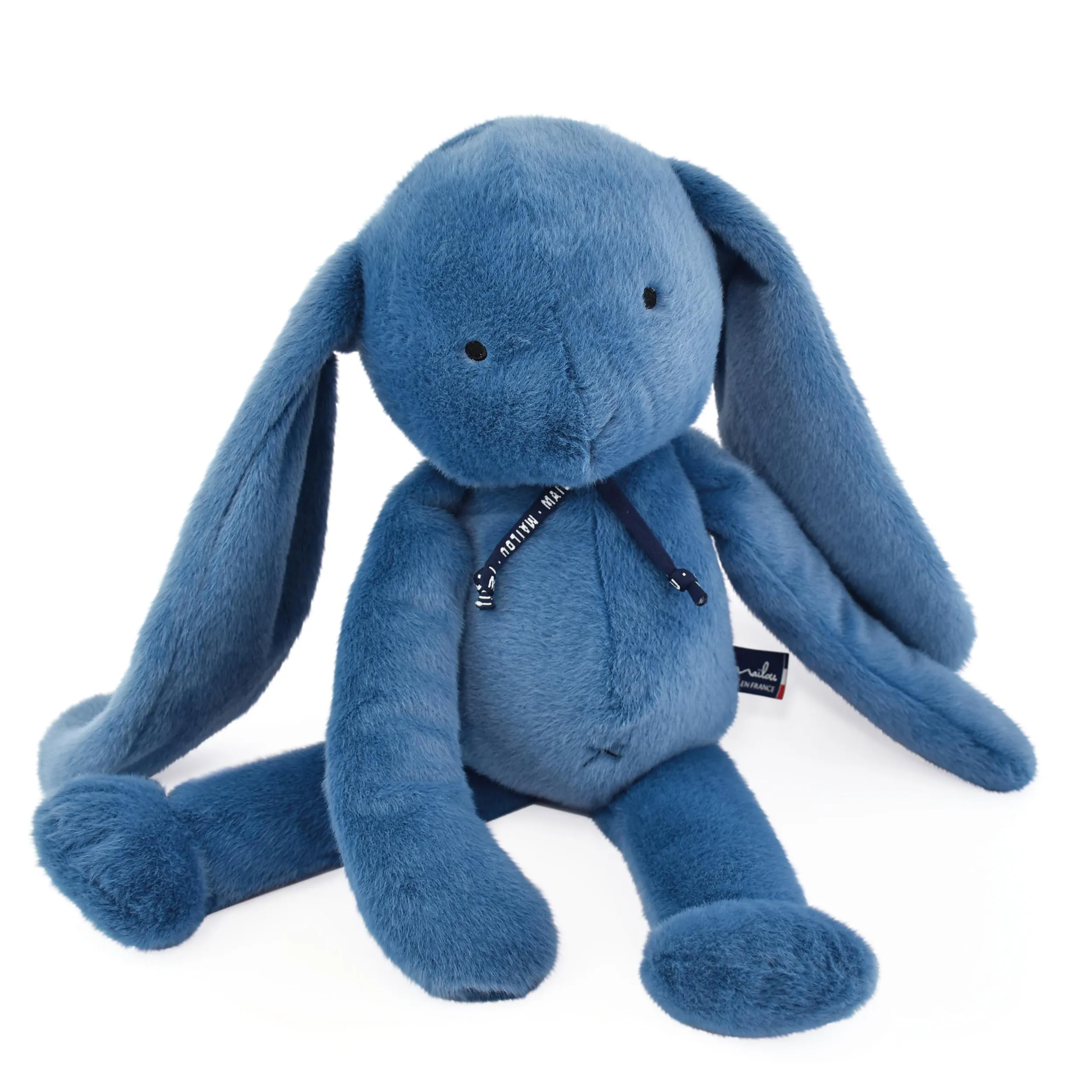 Les Petits Marmots | Lapin Méloé 56cm - Bleu intense