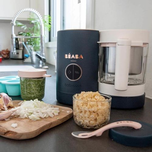 Les Petits Marmots | Robot-cuiseur Babycook Beaba - Gris/blanc