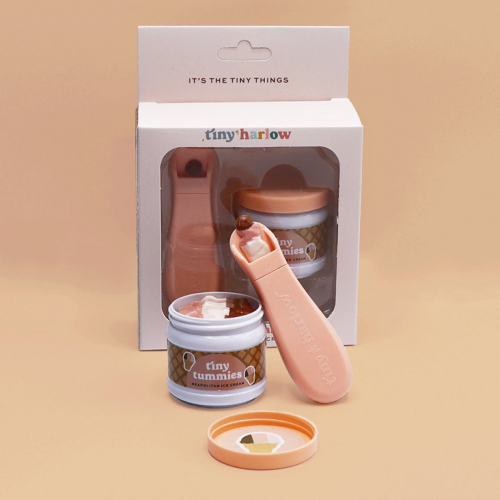 Les Petits Marmots | Petit pot magique et sa cuillère - Glace à l'italienne