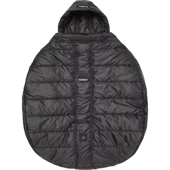 Les Petits Marmots | Cape d'hiver pour porte-bébé Babybjörn - Black
