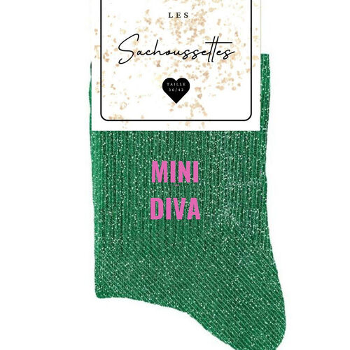 Les Petits Marmots | Chaussettes pailletées - Mini Diva