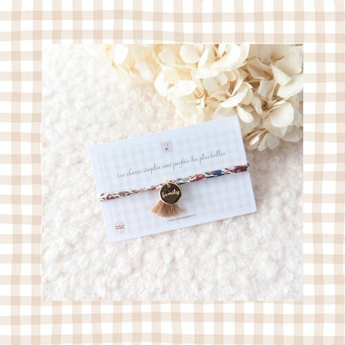 Les Petits Marmots | Bracelet "Family" cuivré - Liberty 
