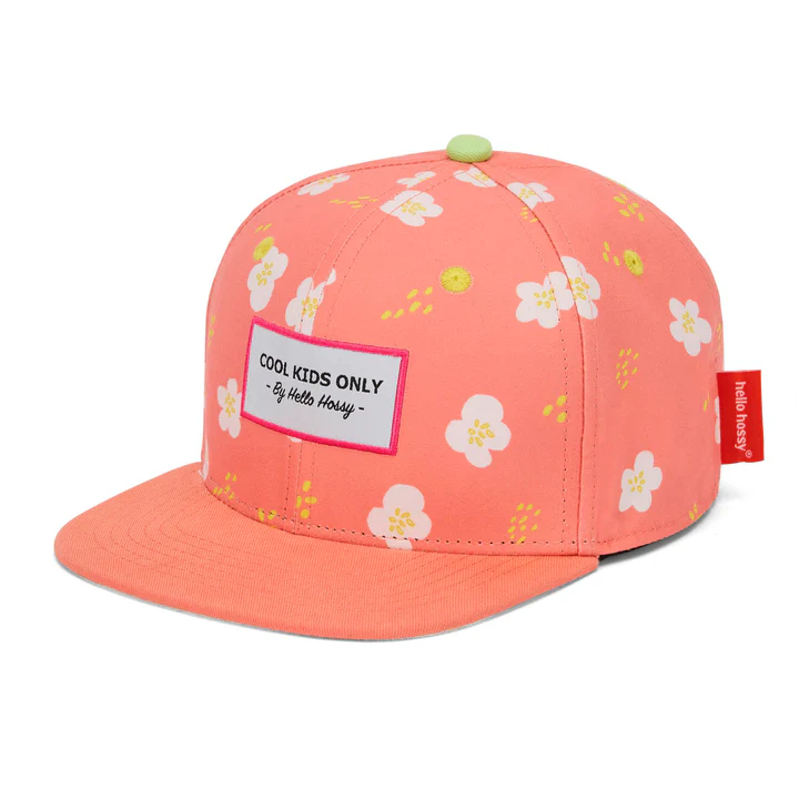 Les Petits Marmots | Casquette - Peachy Bloom