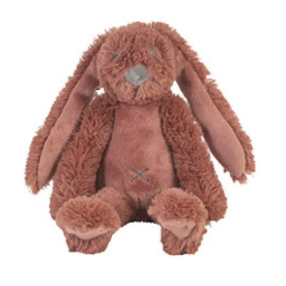 Les Petits Marmots | Peluche lapin Richie 28cm - Rouille