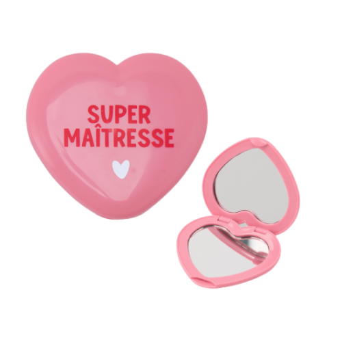 Les Petits Marmots | Miroir de poche - Super maîtresse